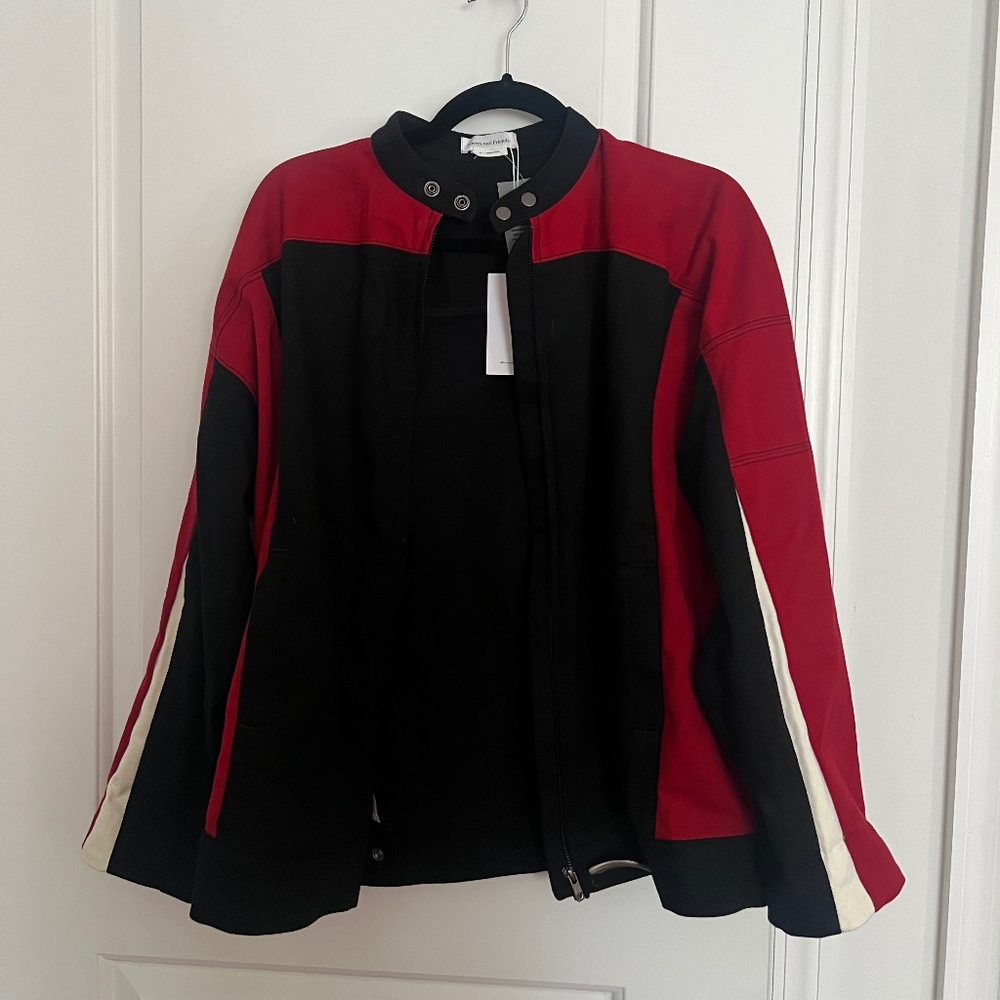 Revolve Lovers & Friends Julia Jacket in Black & Red in size XS brand new